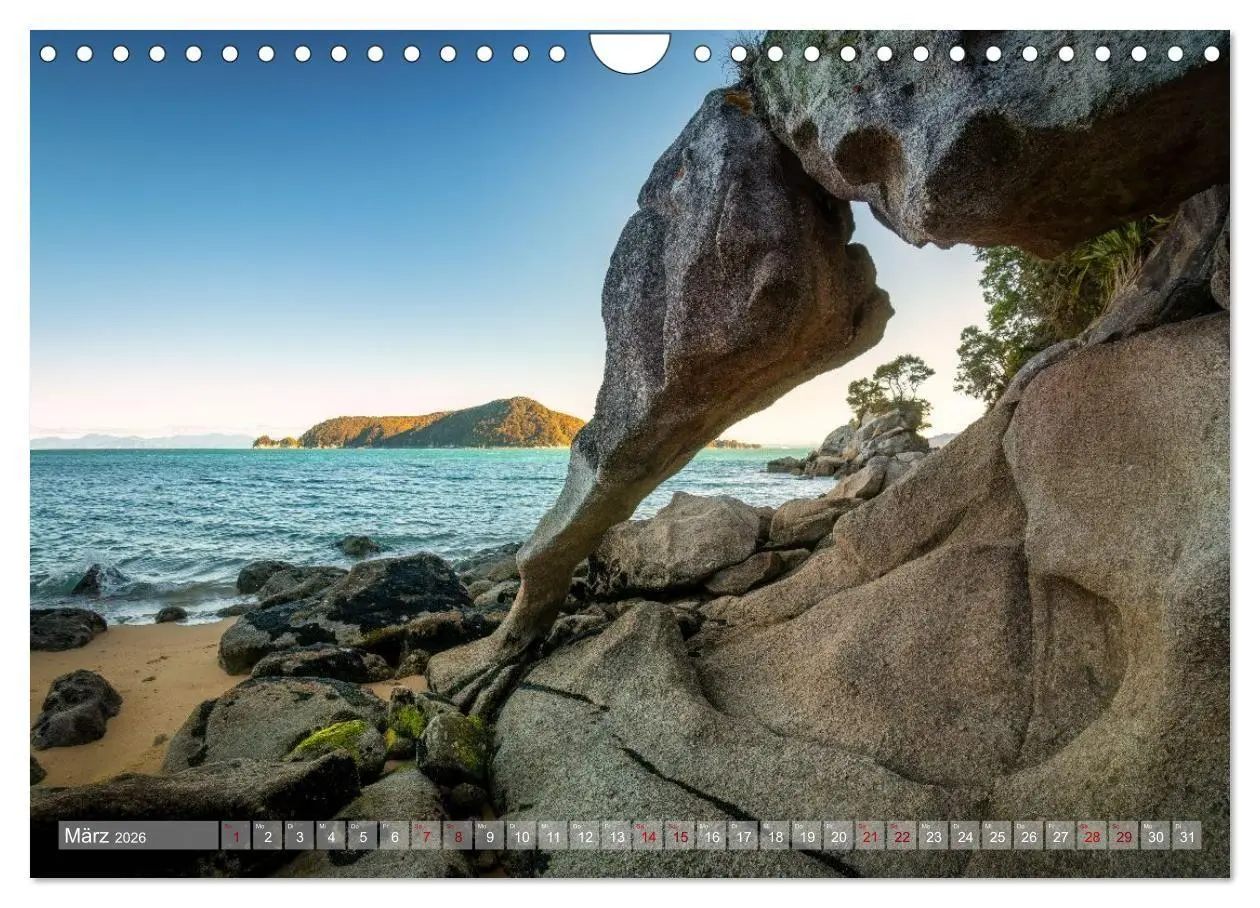 Bild: 9783516735338 | Natürlich Neuseeland (Wandkalender 2026 DIN A4 quer), CALVENDO...