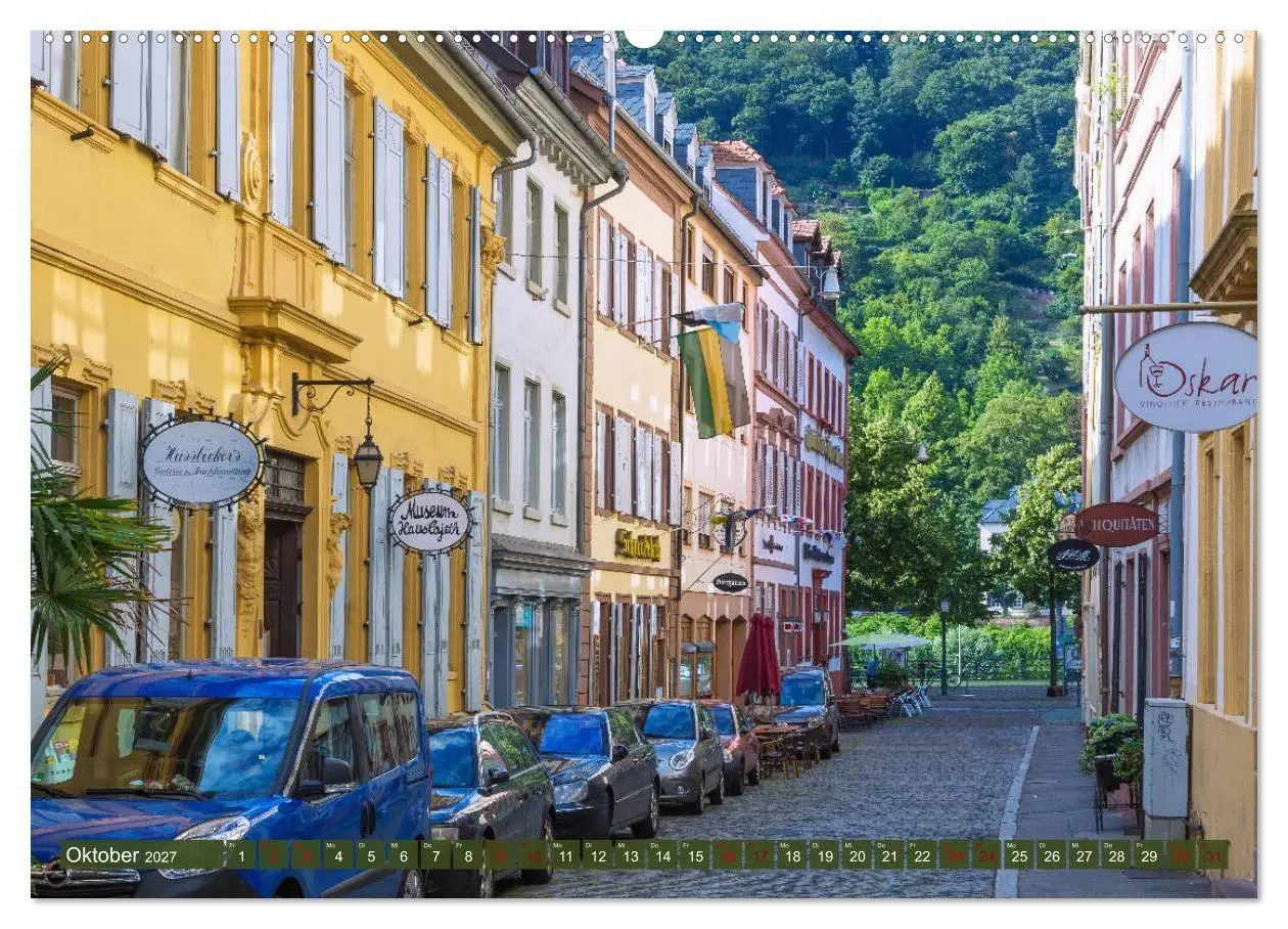Bild: 9783569755338 | Heidelberger Neckarzauber (Wandkalender 2027 DIN A2 quer), CALVENDO...