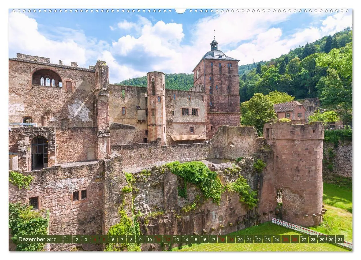 Bild: 9783569755338 | Heidelberger Neckarzauber (Wandkalender 2027 DIN A2 quer), CALVENDO...