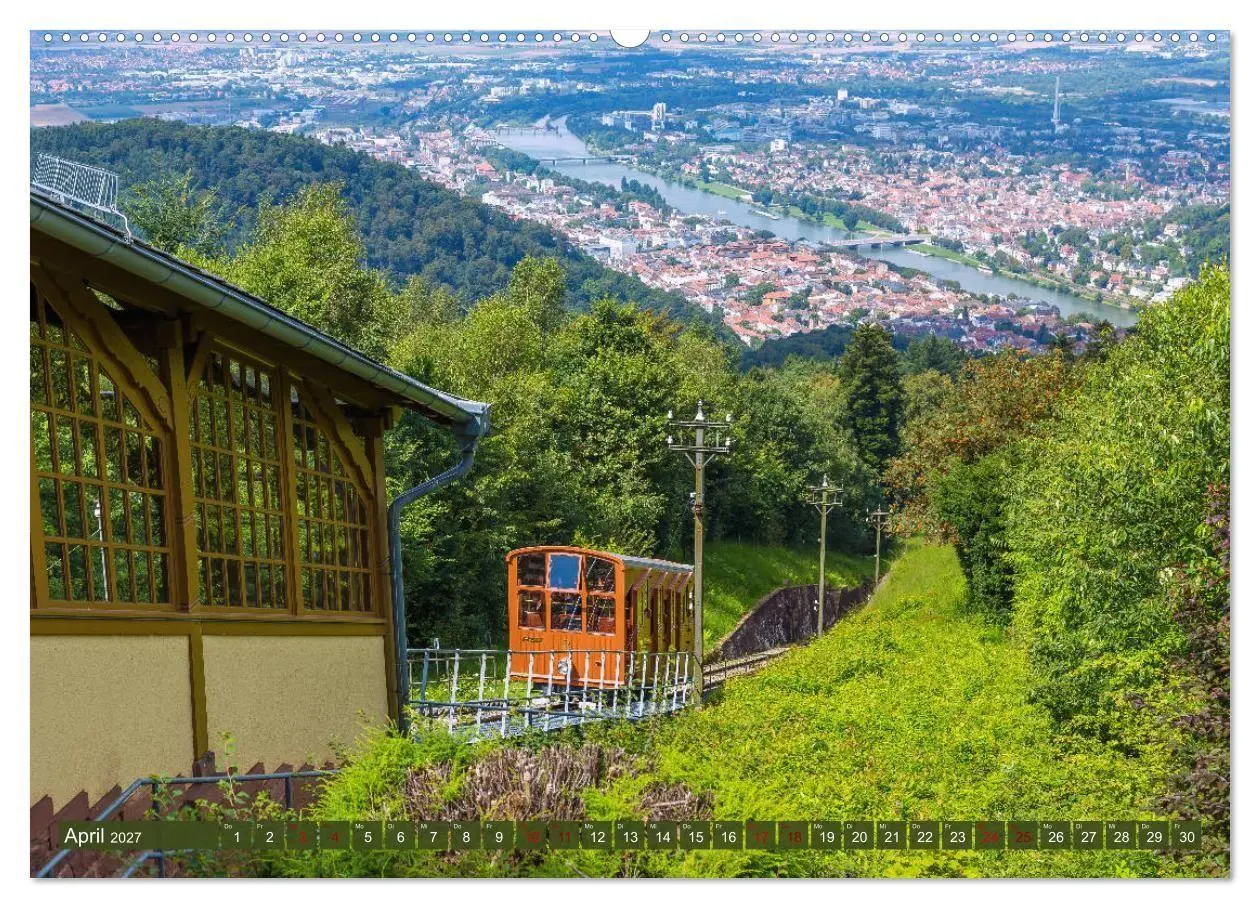 Bild: 9783569755338 | Heidelberger Neckarzauber (Wandkalender 2027 DIN A2 quer), CALVENDO...