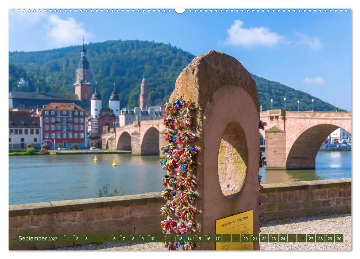 Bild: 9783569755338 | Heidelberger Neckarzauber (Wandkalender 2027 DIN A2 quer), CALVENDO...