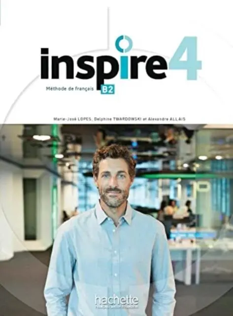 Cover: 9782017175438 | Inspire 4 - livre de l'eleve + audio/video + Parcours digital | B2