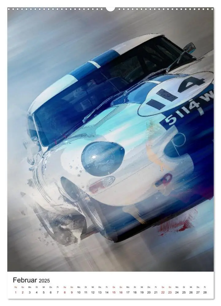 Bild: 9783435925438 | Faszination Rennsport (hochwertiger Premium Wandkalender 2025 DIN...