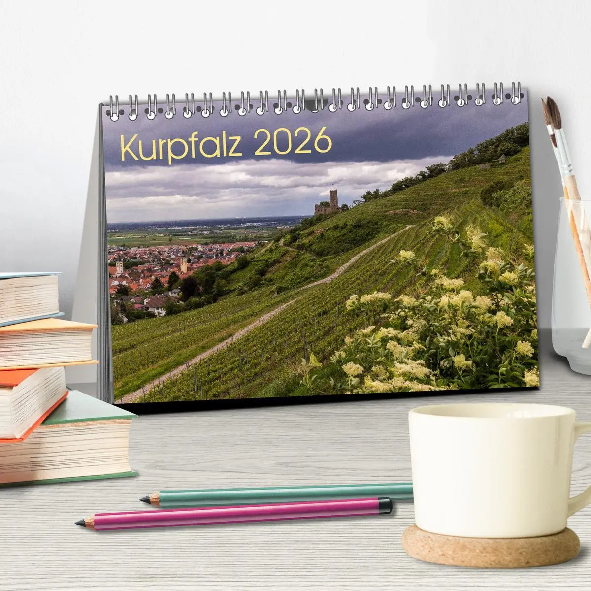 Bild: 9783516035438 | Kurpfalz 2026 (Tischkalender 2026 DIN A5 quer), CALVENDO...