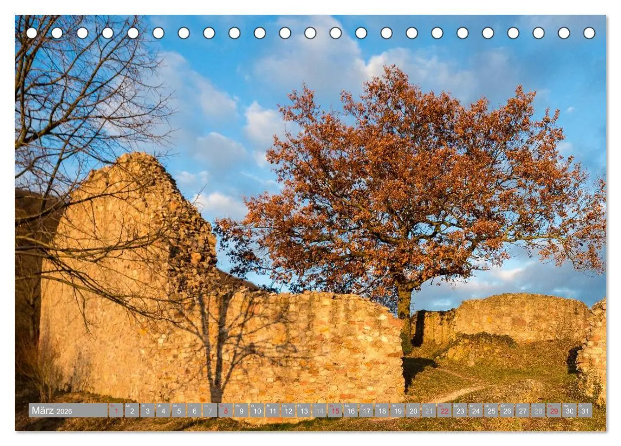 Bild: 9783516035438 | Kurpfalz 2026 (Tischkalender 2026 DIN A5 quer), CALVENDO...