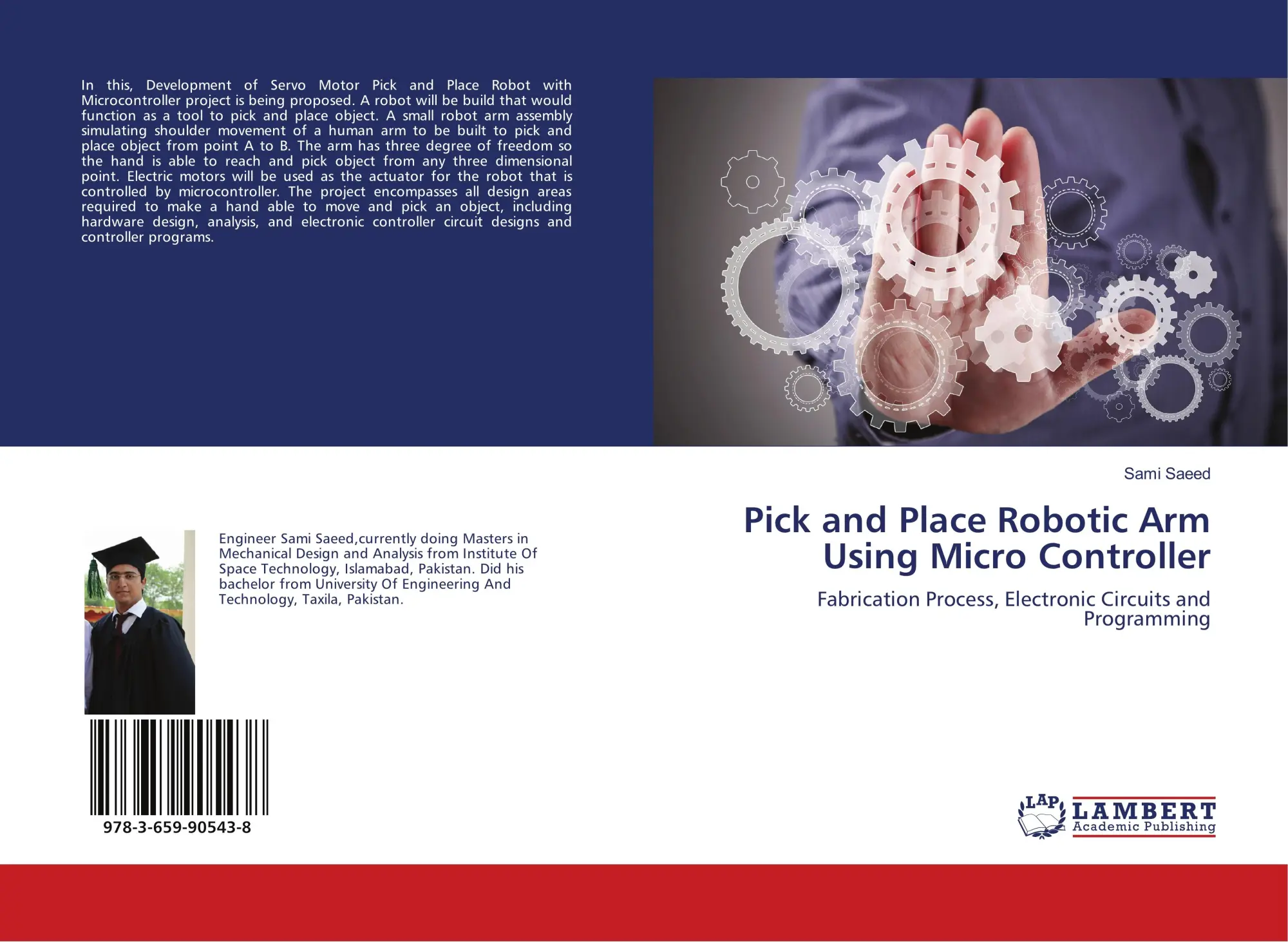Cover: 9783659905438 | Pick and Place Robotic Arm Using Micro Controller | Sami Saeed | Buch