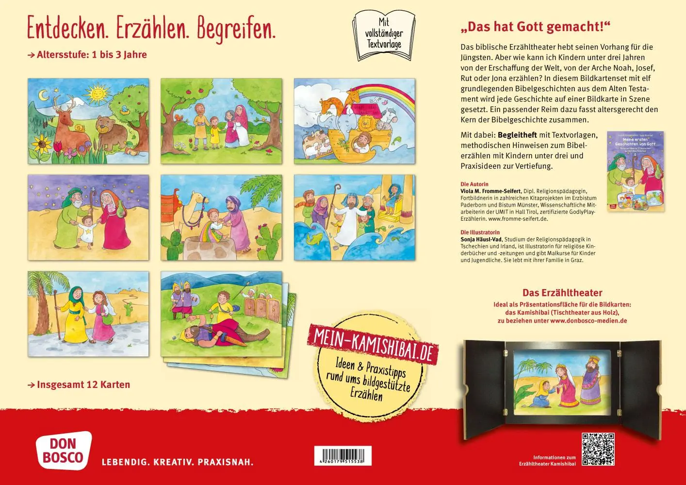 Bild: 4260179515538 | Meine ersten Geschichten von Gott. Die U3-Bibel im Kamishibai....