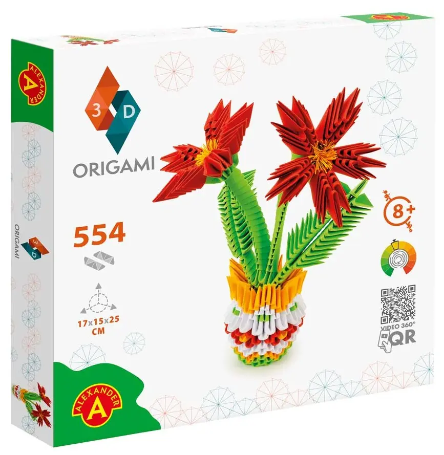 Cover: 5906018025538 | ORIGAMI 3D 501829 - ORIGAMI Topfblume, Papierfaltkunst | Deutsch