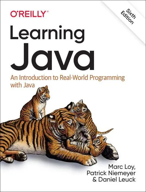Cover: 9781098145538 | Learning Java | An Introduction to Real-World Programming with Java Cover: 9781098145538 | Learning Java | An Introduction to Real-World Programming with Java