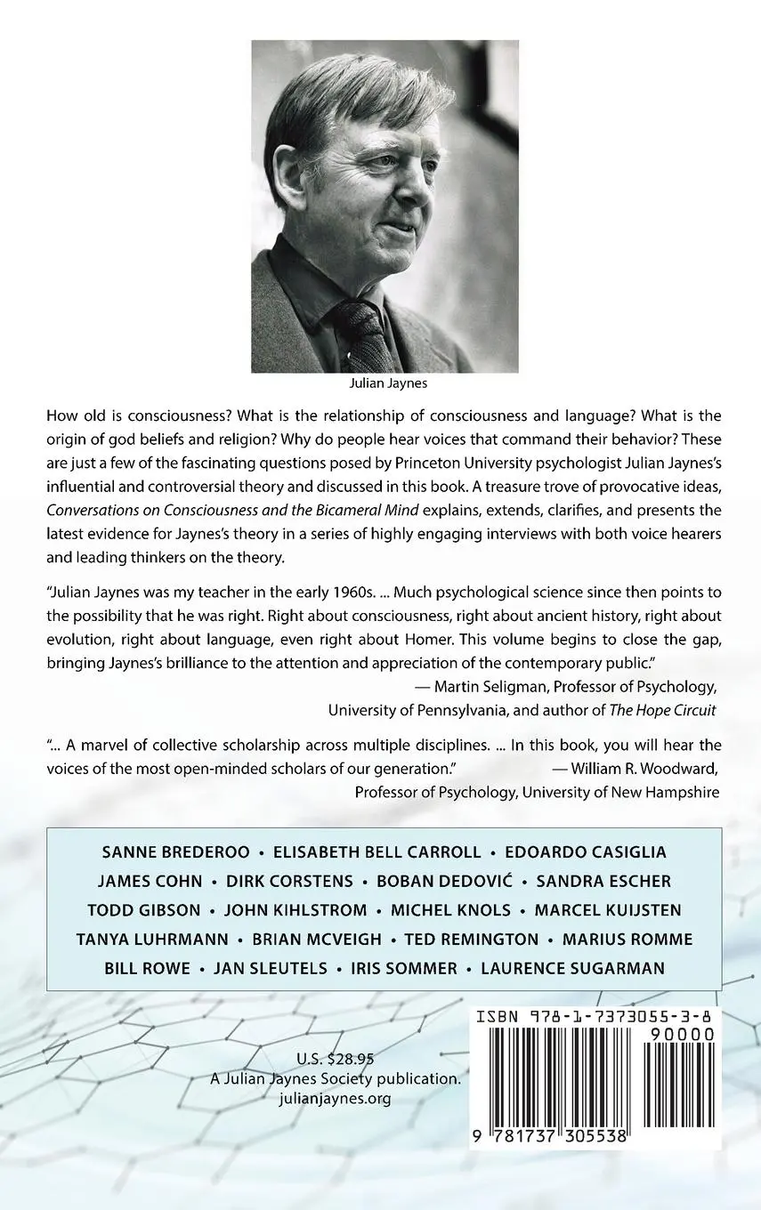 Rückseite: 9781737305538 | Conversations on Consciousness and the Bicameral Mind | Kuijsten
