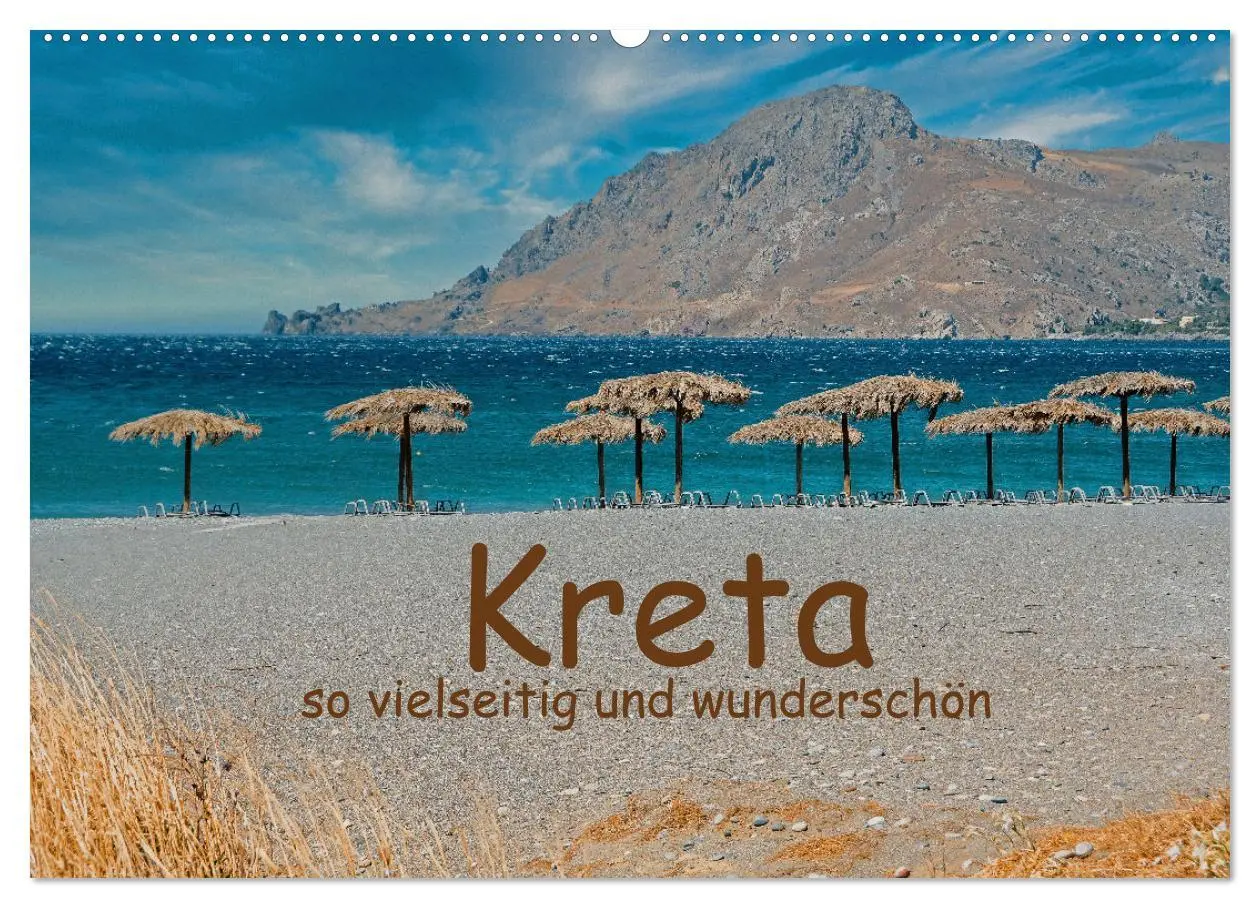 Cover: 9783457555538 | Kreta so vielseitig und wunderschön (Wandkalender 2026 DIN A2...