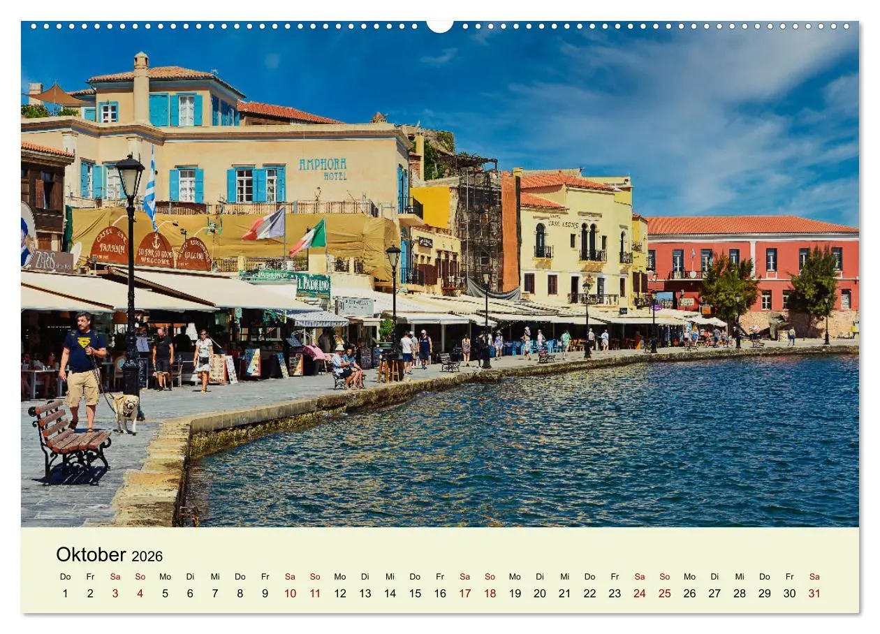 Bild: 9783457555538 | Kreta so vielseitig und wunderschön (Wandkalender 2026 DIN A2...