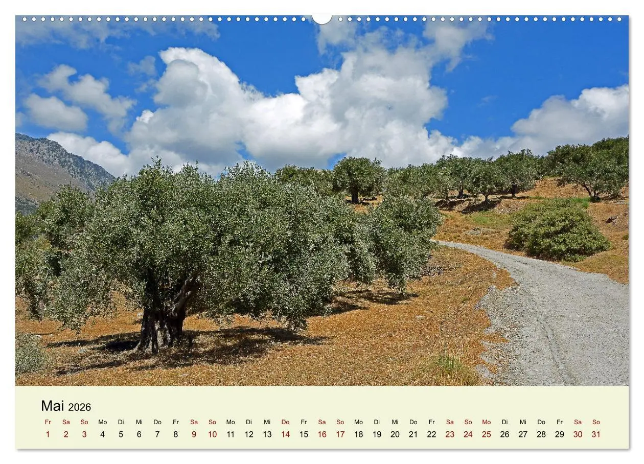 Bild: 9783457555538 | Kreta so vielseitig und wunderschön (Wandkalender 2026 DIN A2...