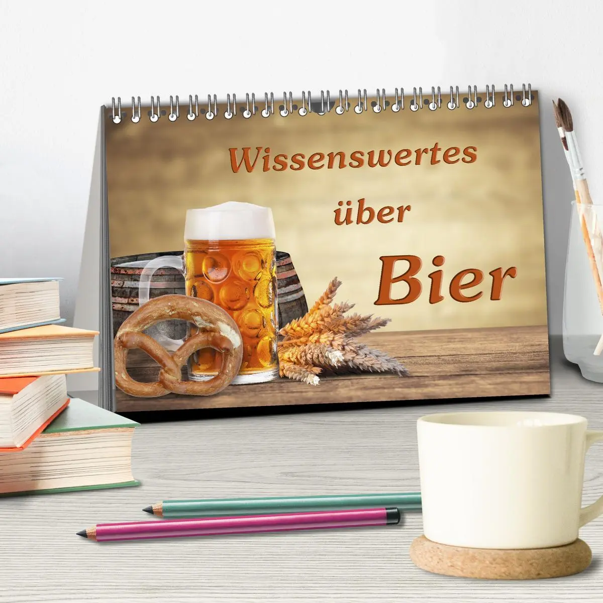 Bild: 9783457625538 | Wissenswertes über Bier (Tischkalender 2026 DIN A5 quer), CALVENDO...