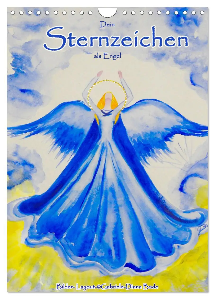 Cover: 9783516265538 | Dein Sternzeichen als Engel (Wandkalender 2026 DIN A4 hoch),...
