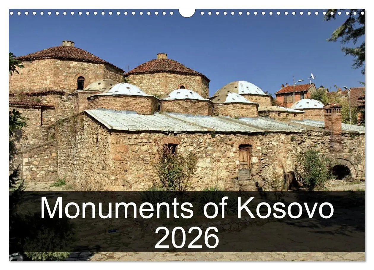Cover: 9783516575538 | Monuments of Kosovo 2026 (Wall Calendar 2026 DIN A3 landscape),...