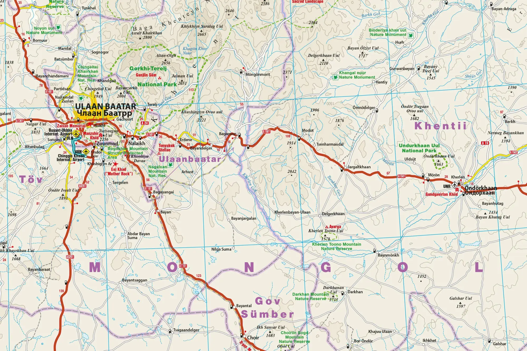 Bild: 9783831775538 | Reise Know-How Mongolei Mongolia (1:1.600.000) | world mapping project
