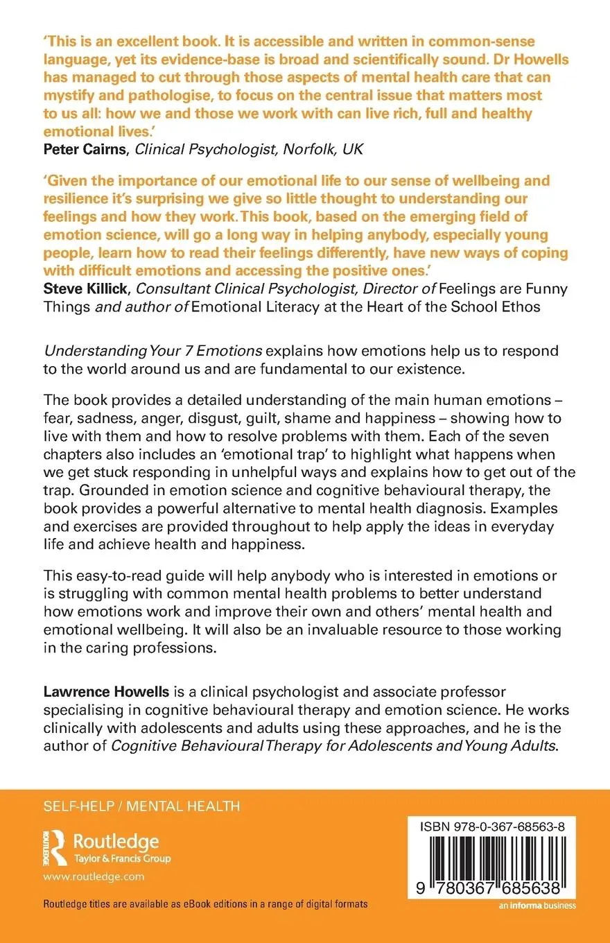 Rückseite: 9780367685638 | Understanding Your 7 Emotions | Lawrence Howells | Taschenbuch | 2021