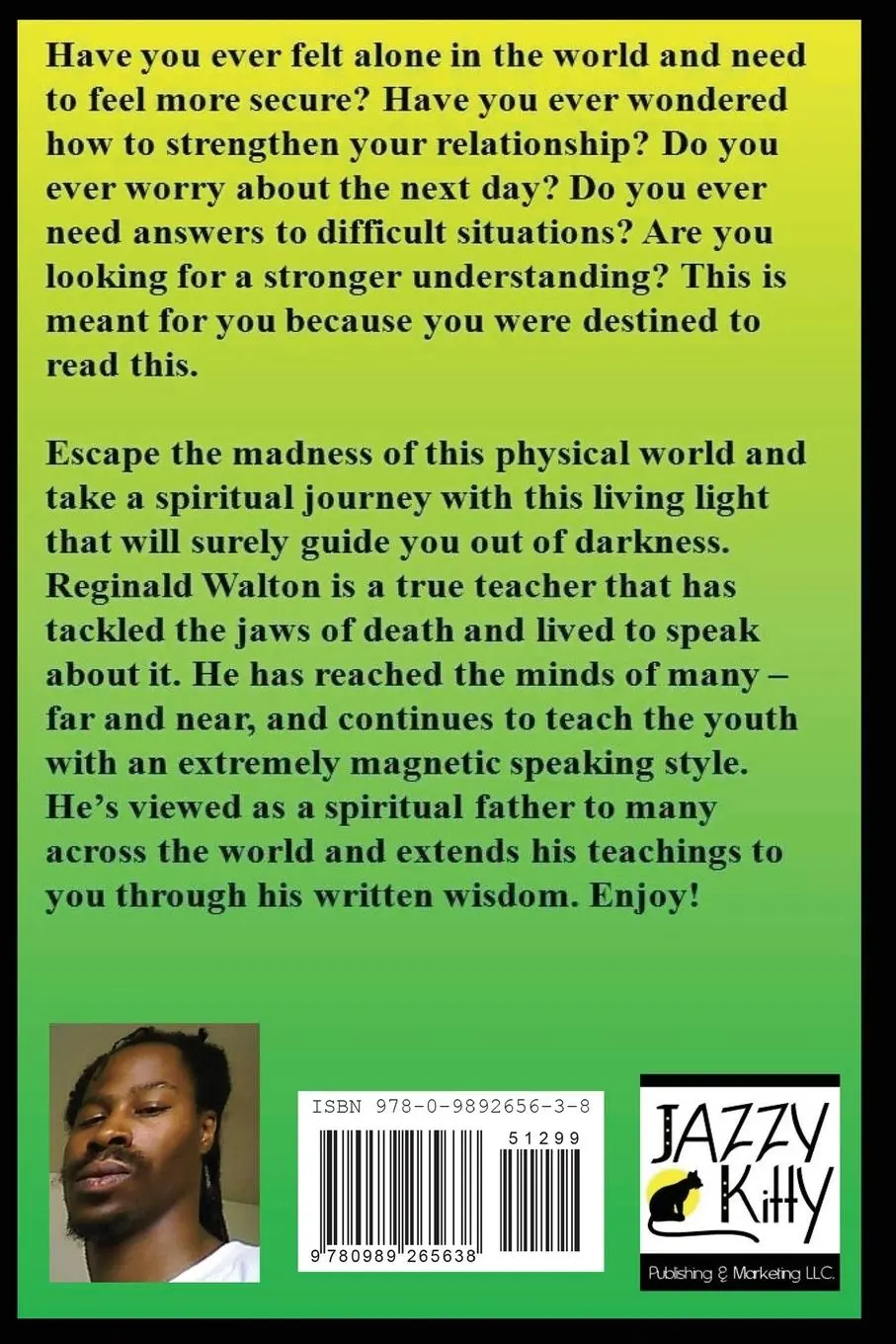 Rückseite: 9780989265638 | From My Understanding | Reginald Walton | Taschenbuch | Englisch