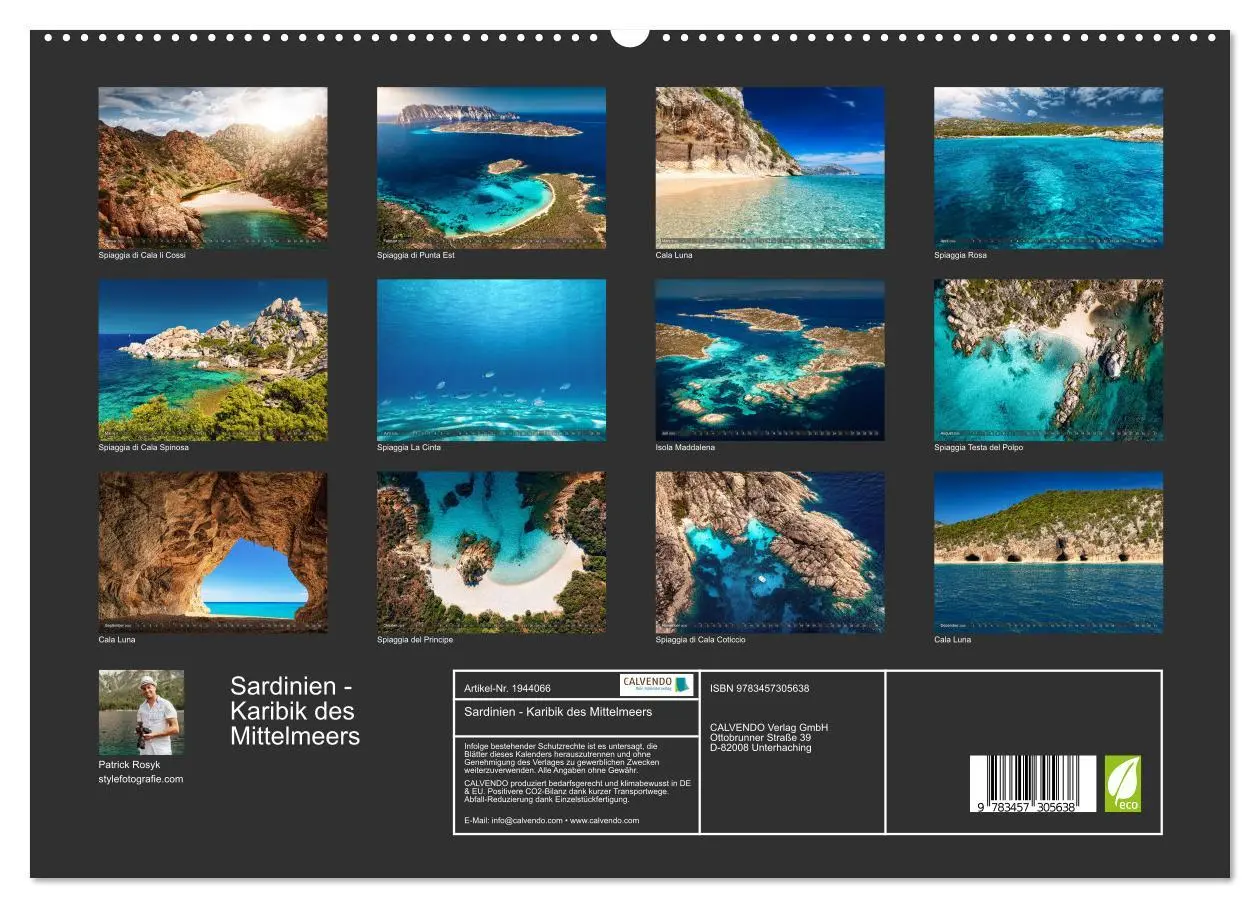 Bild: 9783457305638 | Sardinien - Karibik des Mittelmeers (hochwertiger Premium...