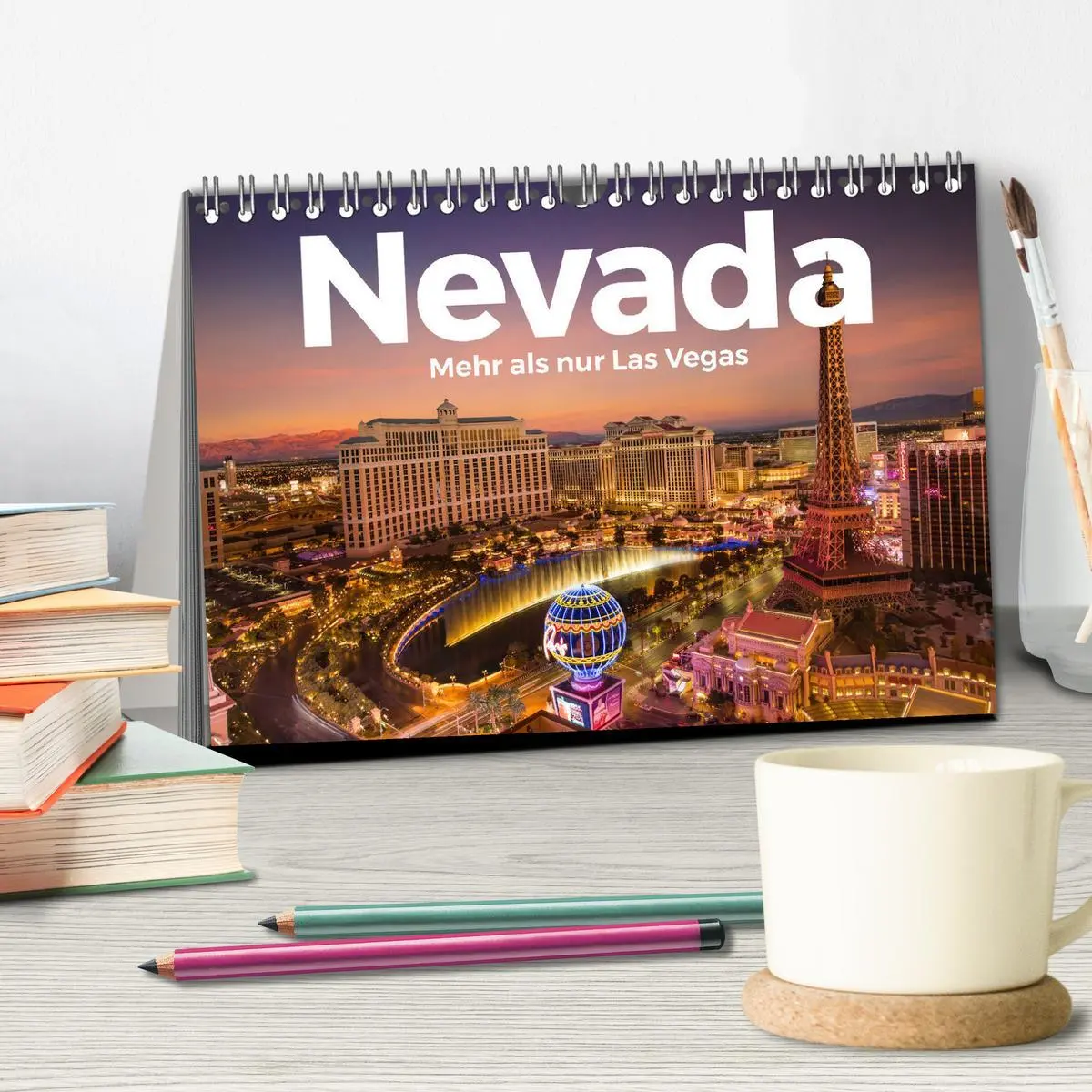 Bild: 9783457615638 | Nevada - Mehr als nur Las Vegas (Tischkalender 2026 DIN A5 quer),...