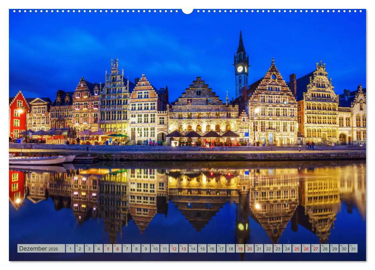 Bild: 9783457855638 | Gent - die geschichtsträchtige Perle in Flandern (Wandkalender 2026...