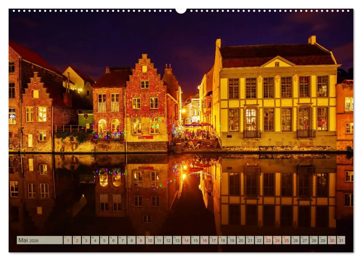 Bild: 9783457855638 | Gent - die geschichtsträchtige Perle in Flandern (Wandkalender 2026...