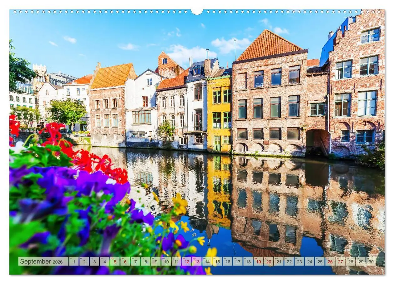 Bild: 9783457855638 | Gent - die geschichtsträchtige Perle in Flandern (Wandkalender 2026...