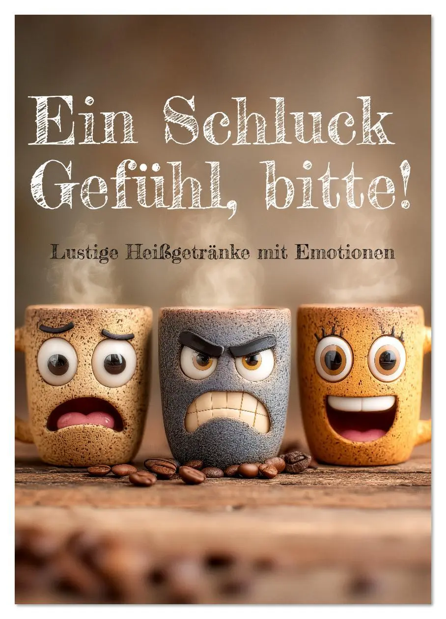 Cover: 9783516635638 | Ein Schluck Gefühl, bitte! - Lustige Heißgetränke mit Emotionen...