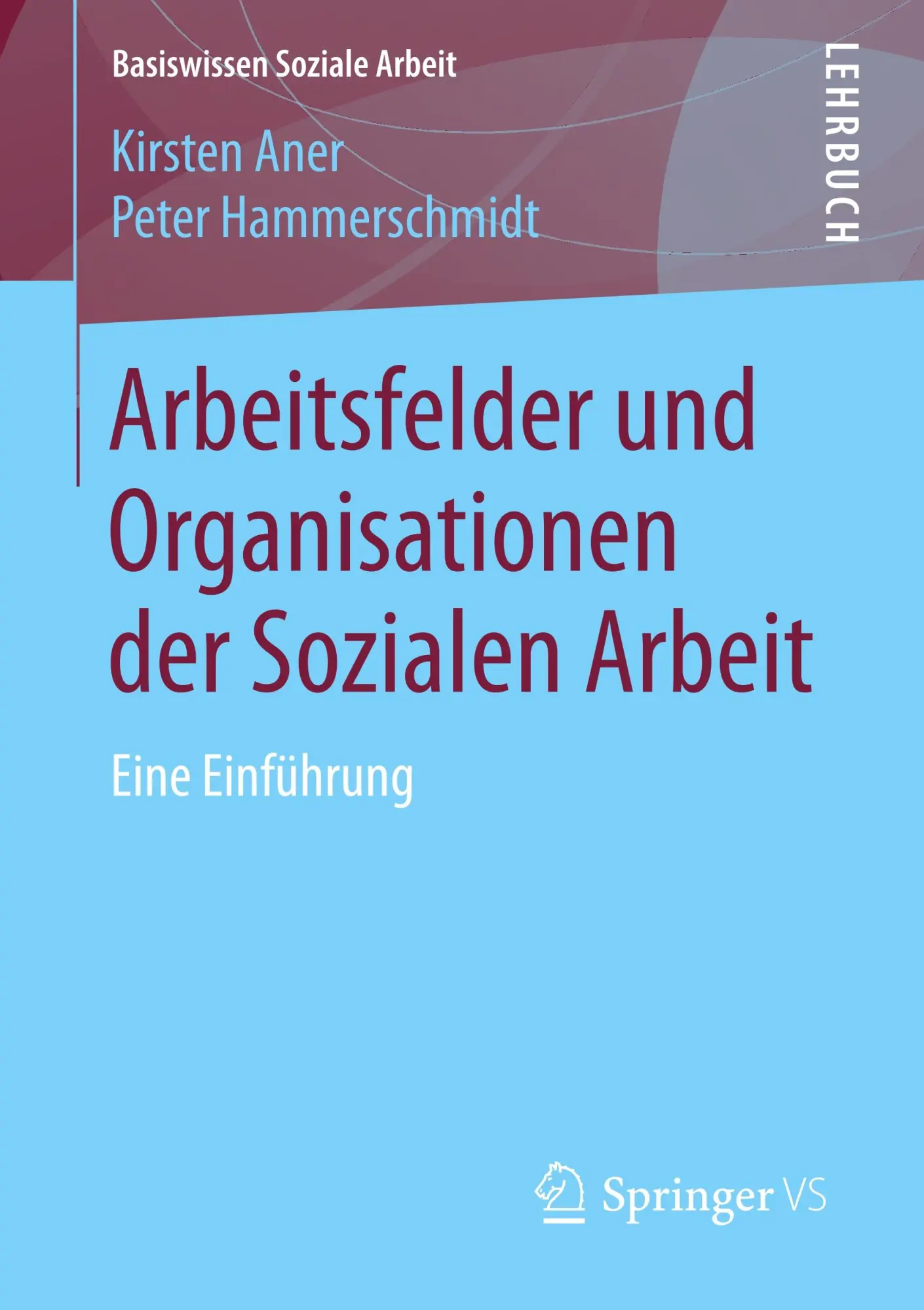 Cover: 9783658205638 | Arbeitsfelder und Organisationen der Sozialen Arbeit | Eine Einführung