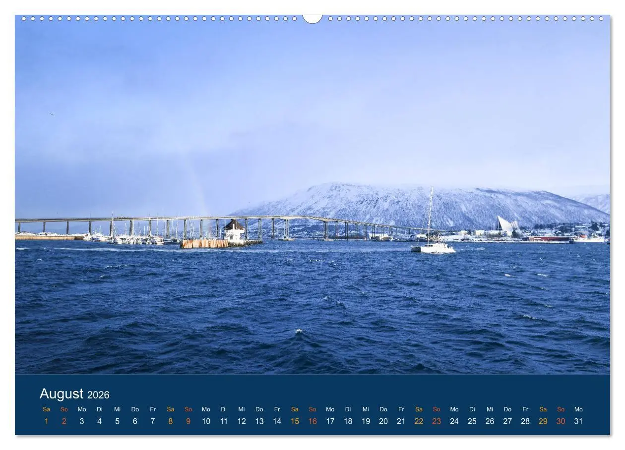 Bild: 9783457775738 | Tromsö, eisiges Nord-Norwegen (Wandkalender 2026 DIN A2 quer),...
