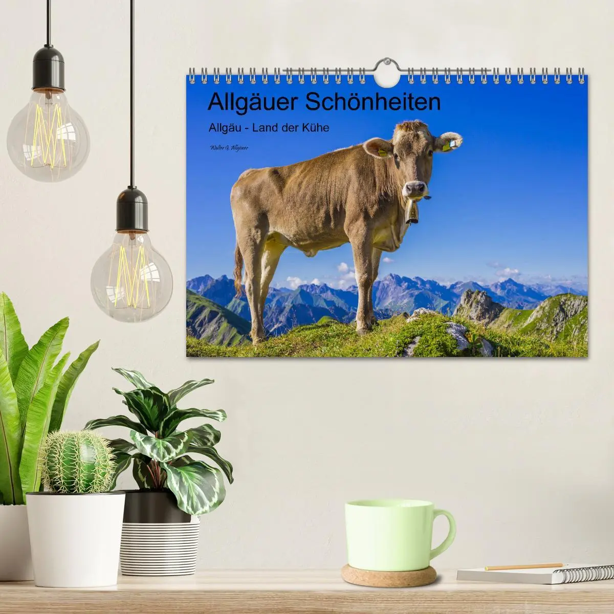 Bild: 9783457845738 | Allgäuer Schönheiten Allgäu - Land der Kühe (Wandkalender 2026 DIN...