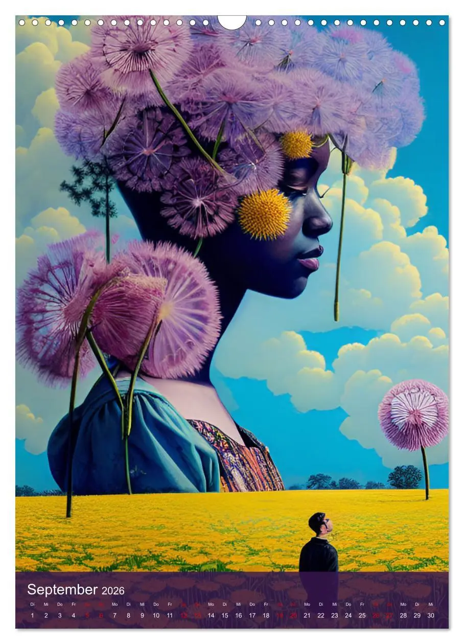 Bild: 9783516315738 | Fotokunst mit KI - Surrealismus (Wandkalender 2026 DIN A3 hoch),...