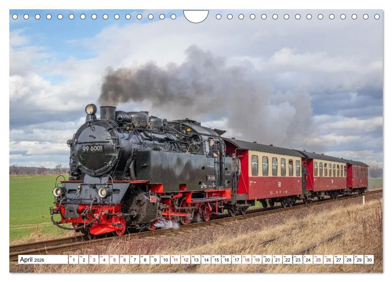 Bild: 9783516625738 | Selketalbahn im Harz (Wandkalender 2026 DIN A4 quer), CALVENDO...