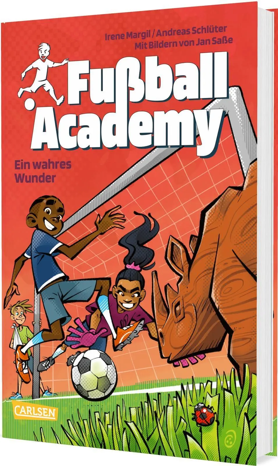 Cover: 9783551655738 | Fußball Academy 7: Ein wahres Wunder | Irene Margil (u. a.) | Buch