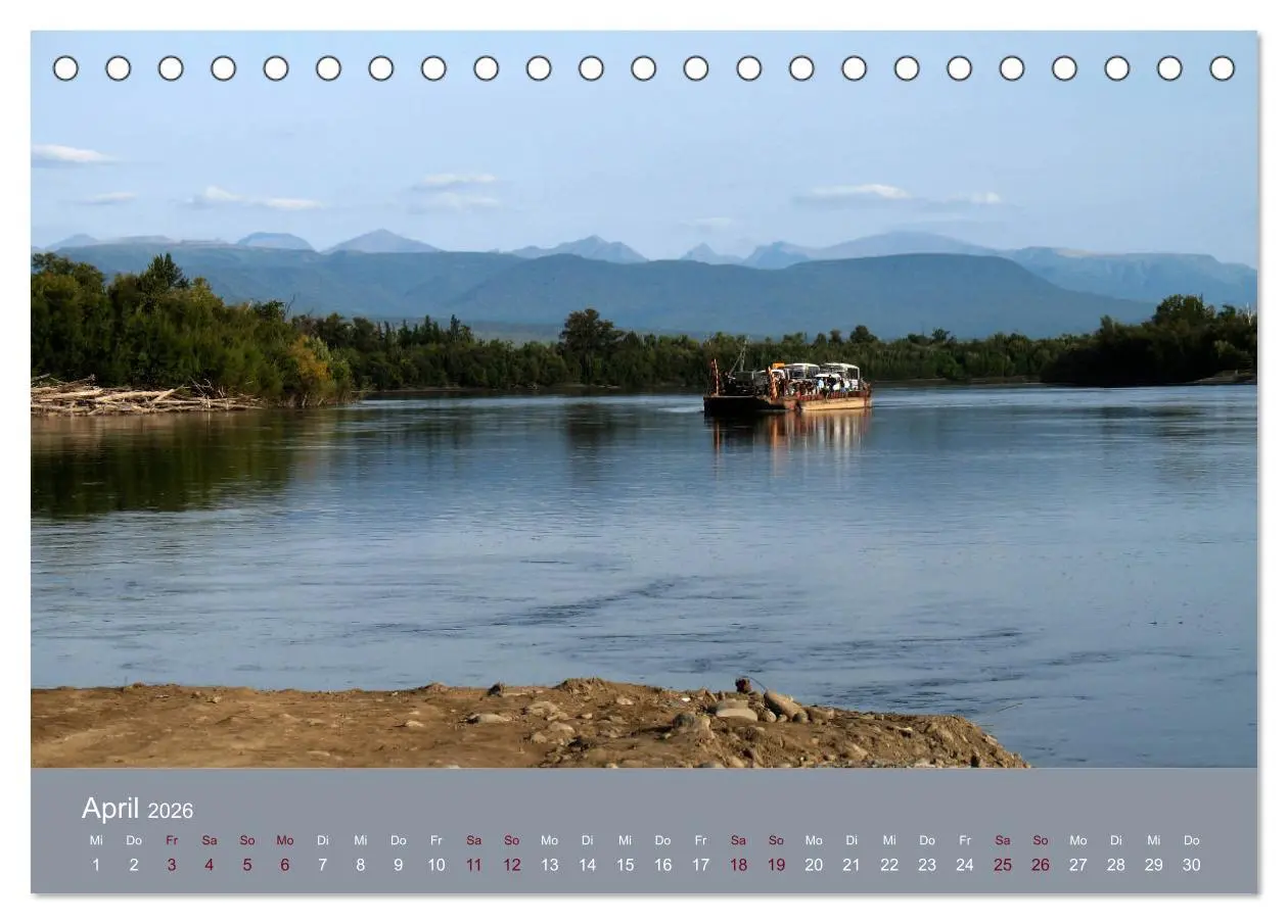 Bild: 9783457765838 | Kamtschatka - Vulkane, Asche, Eis (Tischkalender 2026 DIN A5 quer),...