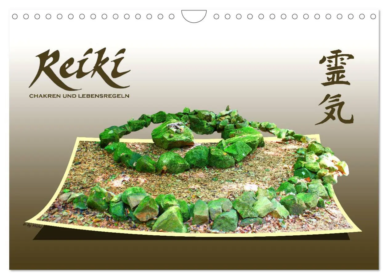 Cover: 9783457835838 | REIKI - Chakren und Lebensregeln (Wandkalender 2026 DIN A4 quer),...