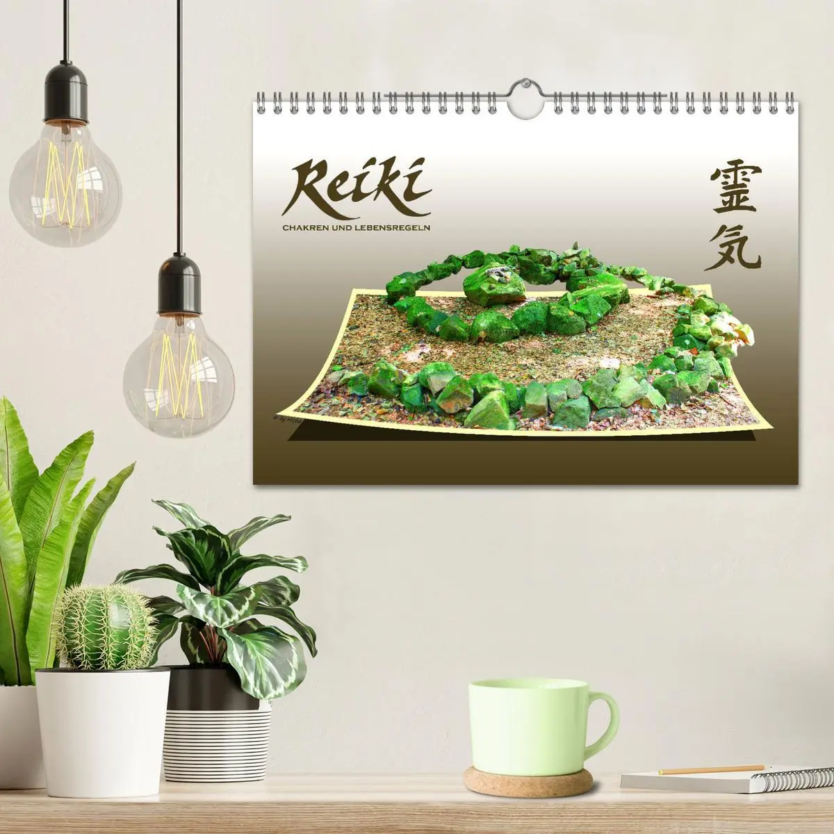 Bild: 9783457835838 | REIKI - Chakren und Lebensregeln (Wandkalender 2026 DIN A4 quer),...