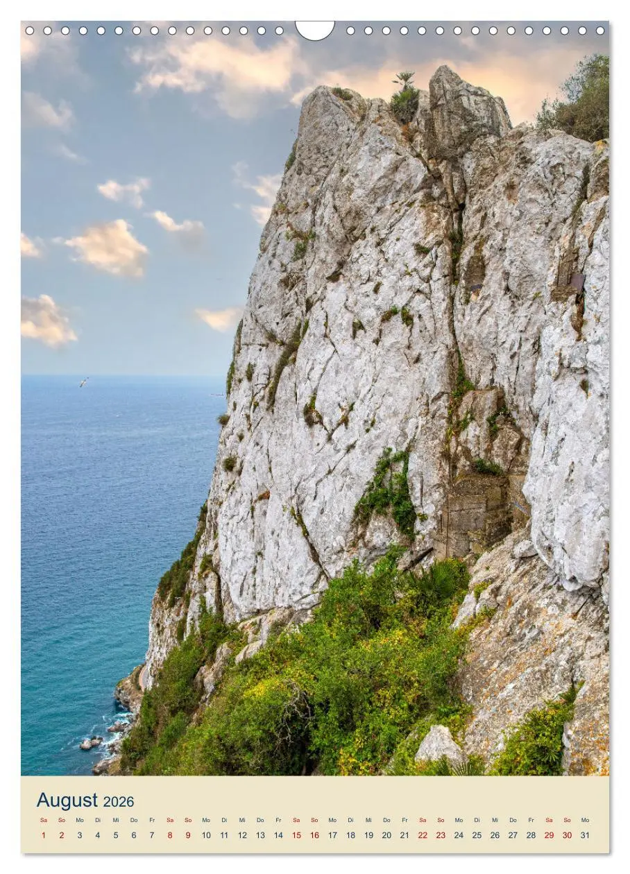 Bild: 9783516305838 | Gibraltar - Die Heimat der Berberaffen auf dem Rock (Wandkalender...
