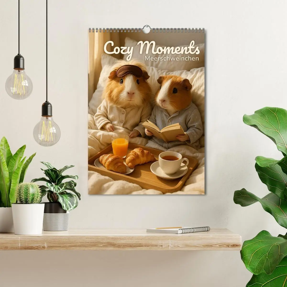 Bild: 9783516925838 | Cozy Moments - Meerschweinchen Kalender (Wandkalender 2027 DIN A3...