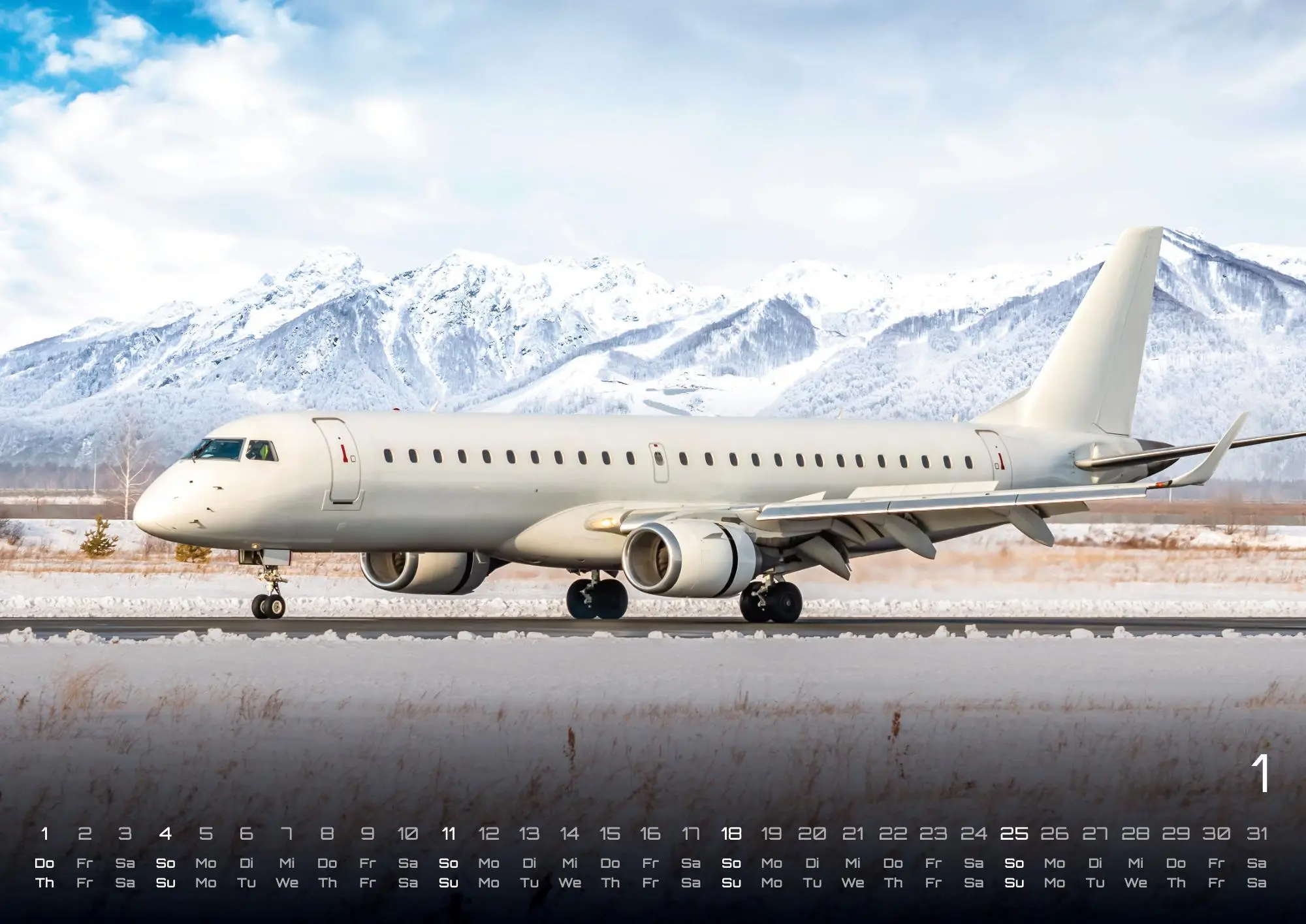 Bild: 9783986735838 | Planes - Über den Wolken - Flugzeuge - 2026 - Kalender DIN A2 | de