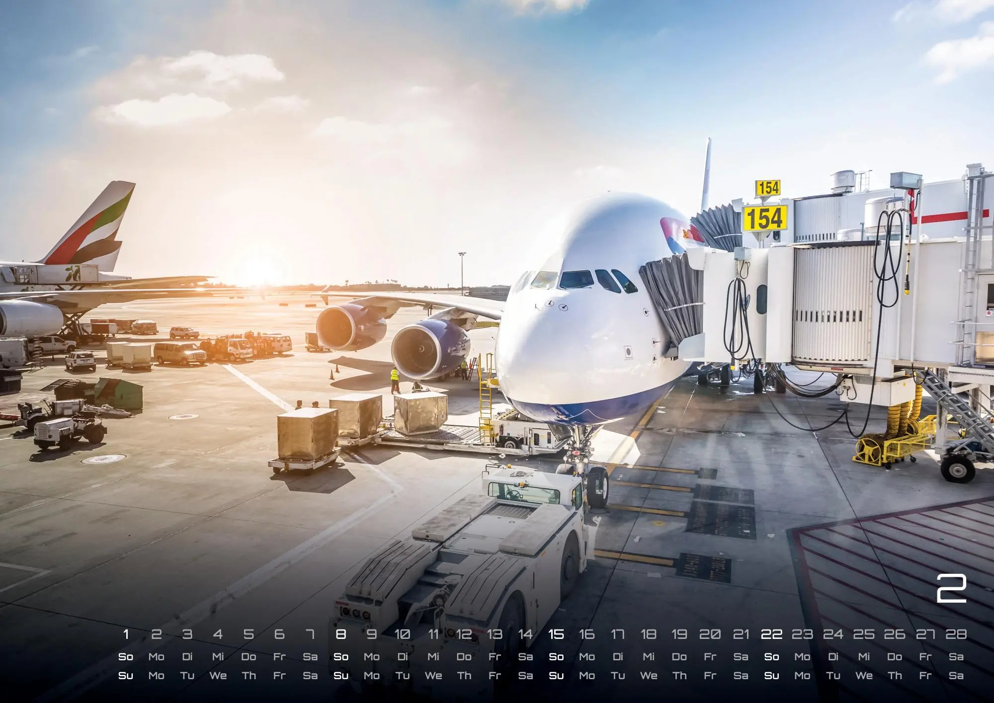 Bild: 9783986735838 | Planes - Über den Wolken - Flugzeuge - 2026 - Kalender DIN A2 | de