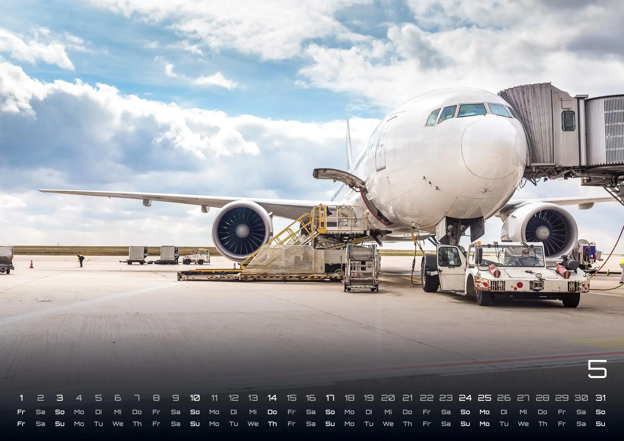 Bild: 9783986735838 | Planes - Über den Wolken - Flugzeuge - 2026 - Kalender DIN A2 | de
