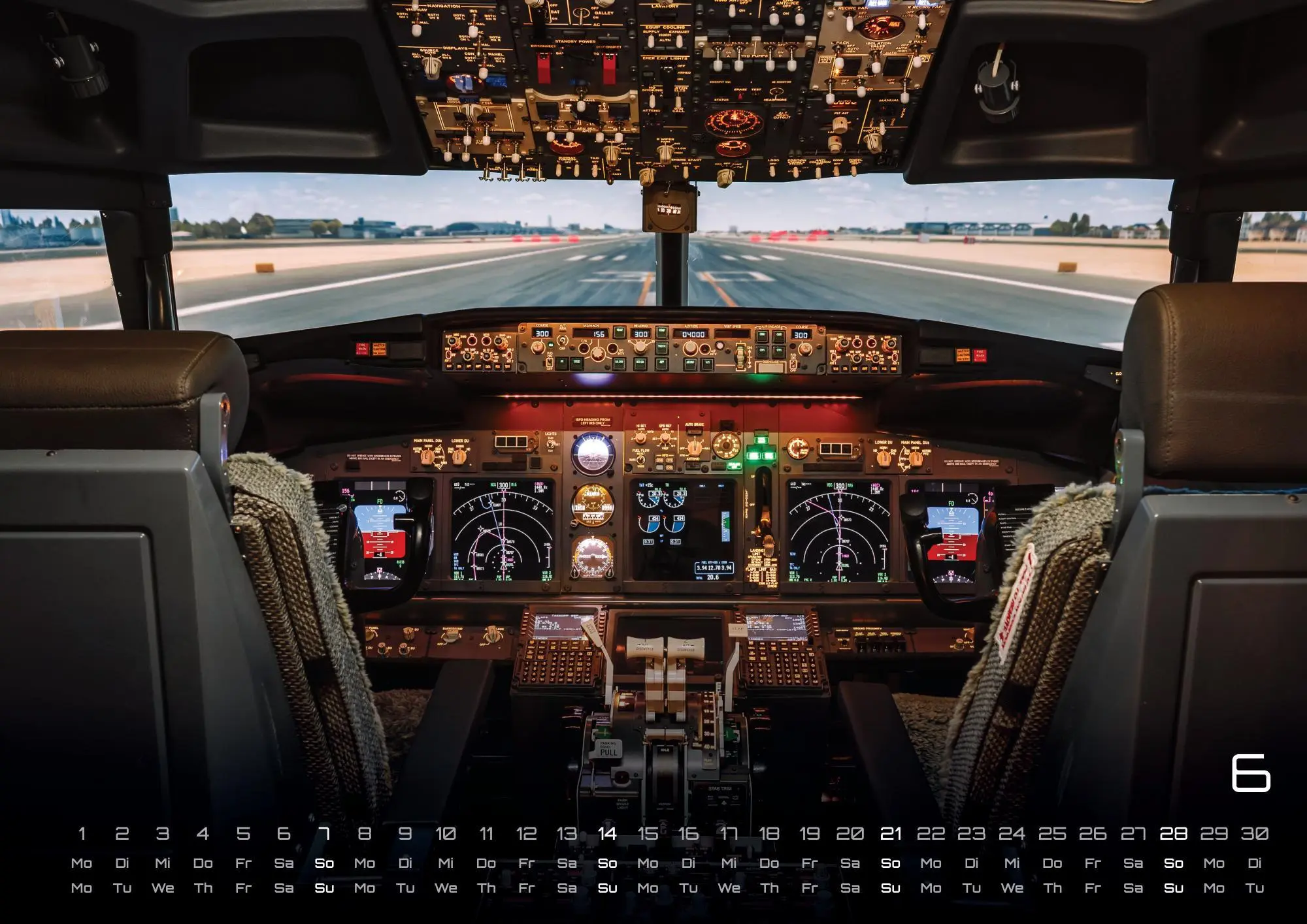 Bild: 9783986735838 | Planes - Über den Wolken - Flugzeuge - 2026 - Kalender DIN A2 | de