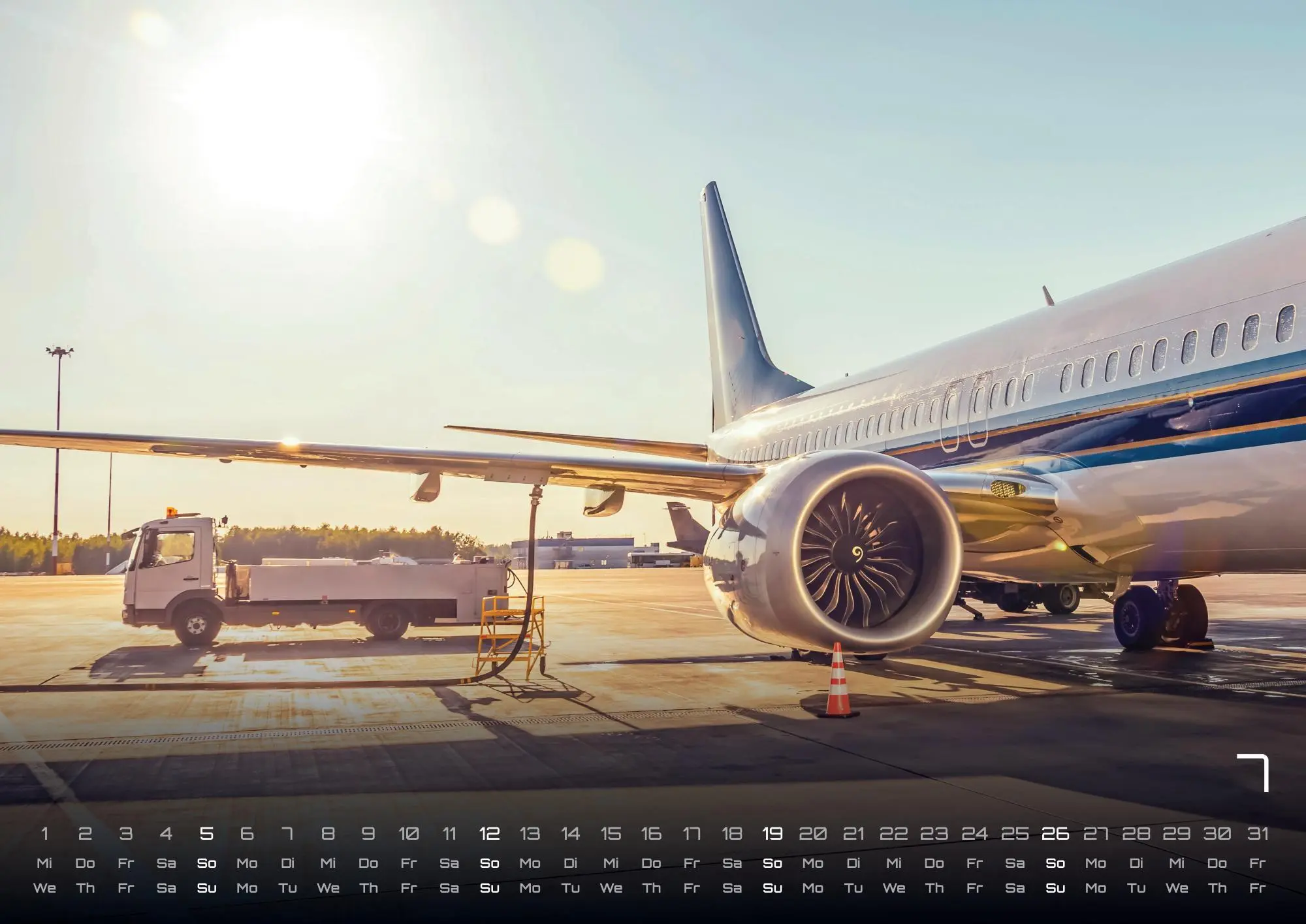 Bild: 9783986735838 | Planes - Über den Wolken - Flugzeuge - 2026 - Kalender DIN A2 | de
