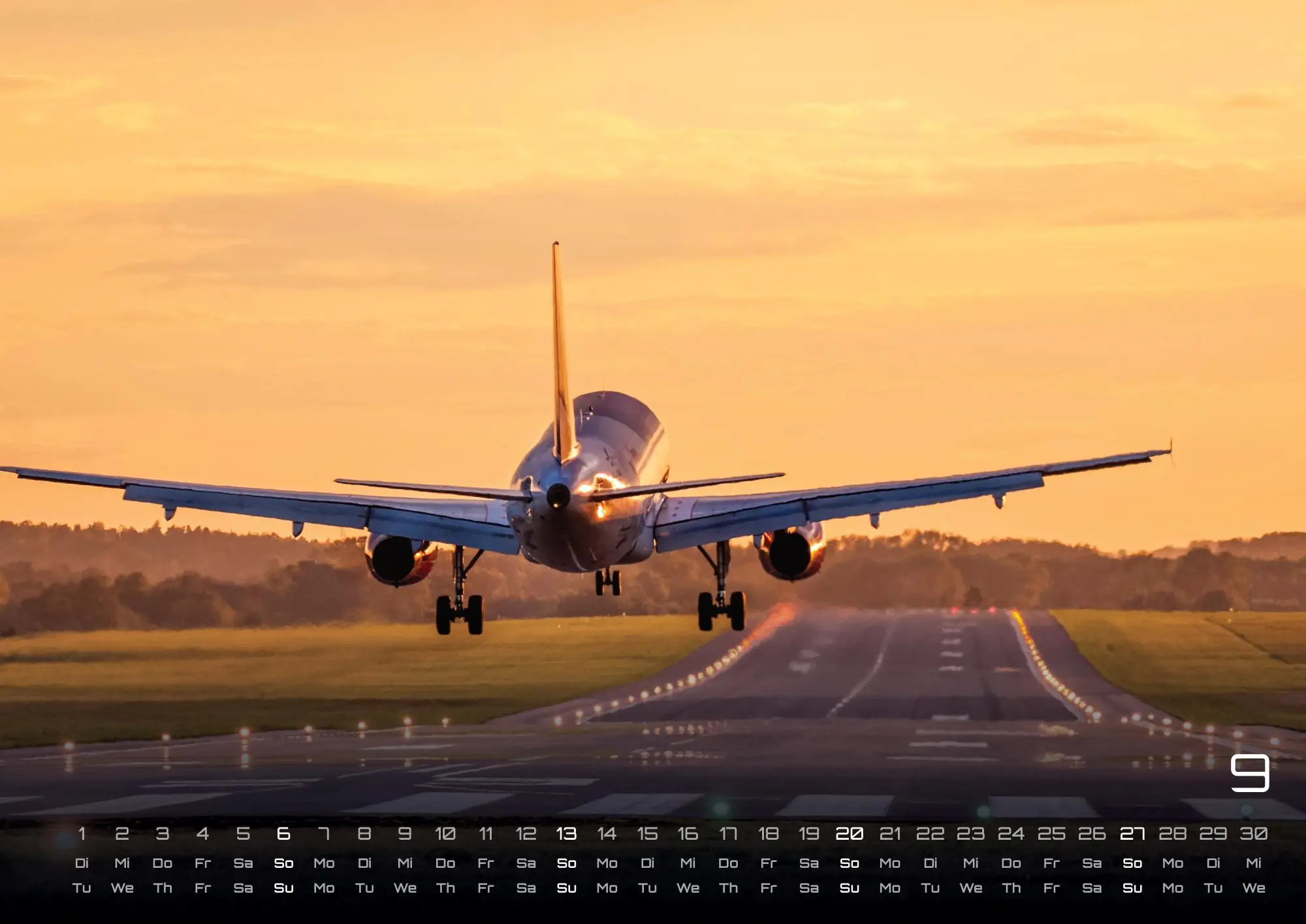 Bild: 9783986735838 | Planes - Über den Wolken - Flugzeuge - 2026 - Kalender DIN A2 | de