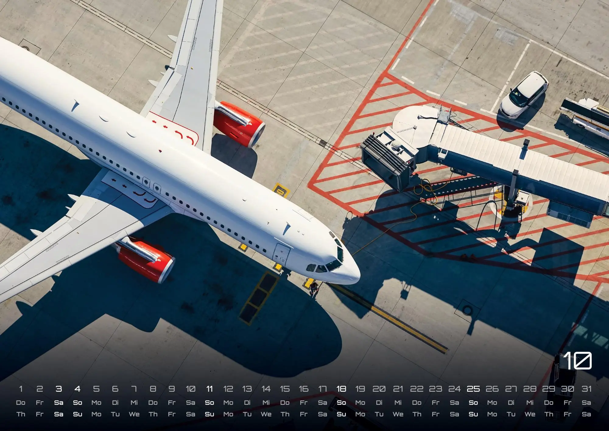 Bild: 9783986735838 | Planes - Über den Wolken - Flugzeuge - 2026 - Kalender DIN A2 | de