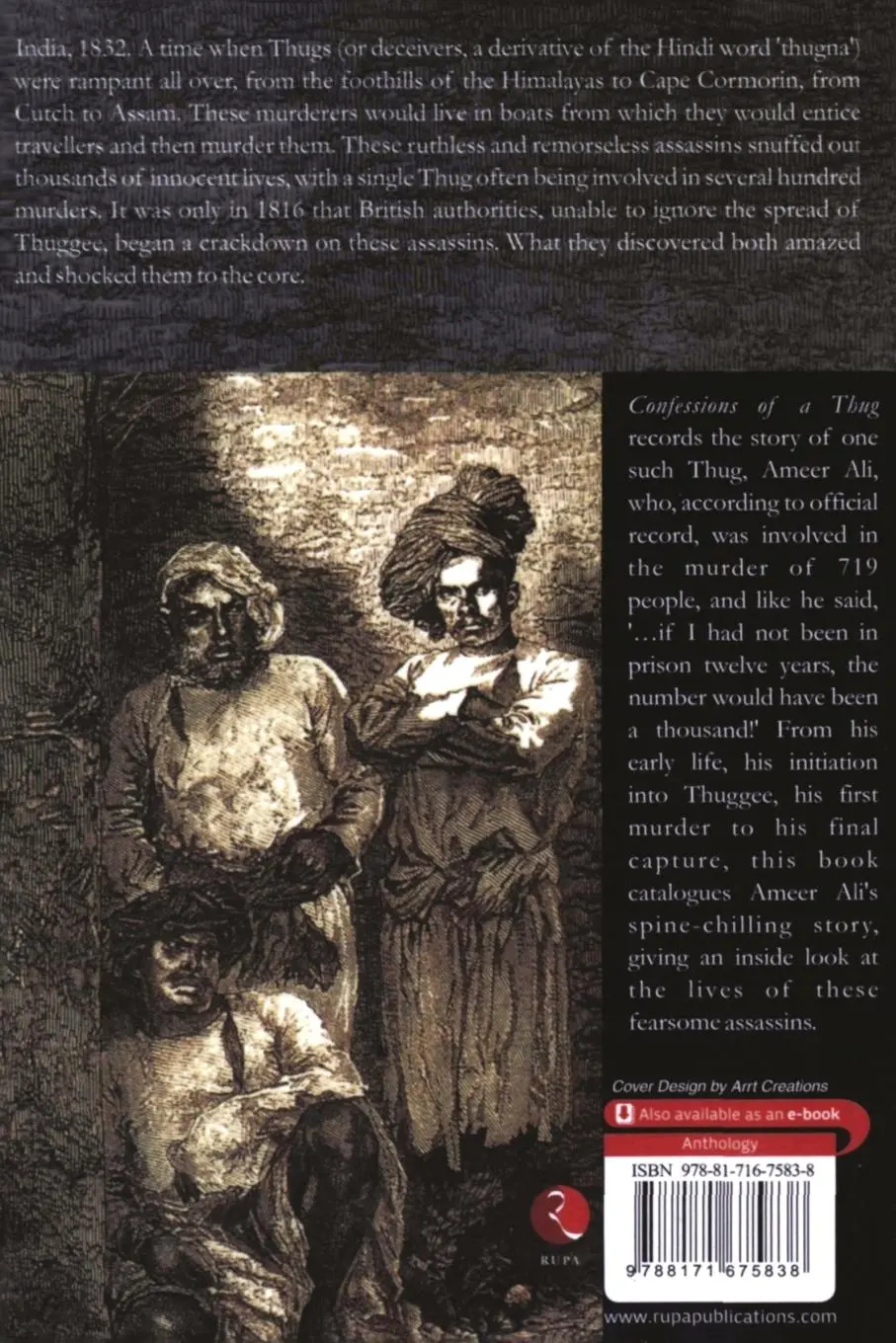 Rückseite: 9788171675838 | Confession of a Thug | Philip Meadows Taylor | Taschenbuch | Englisch