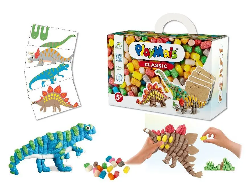 Bild: 4041077005938 | Classic FUN TO PLAY DINOSAURS | PlayMais® | 160506 | 2018 | PlayMais