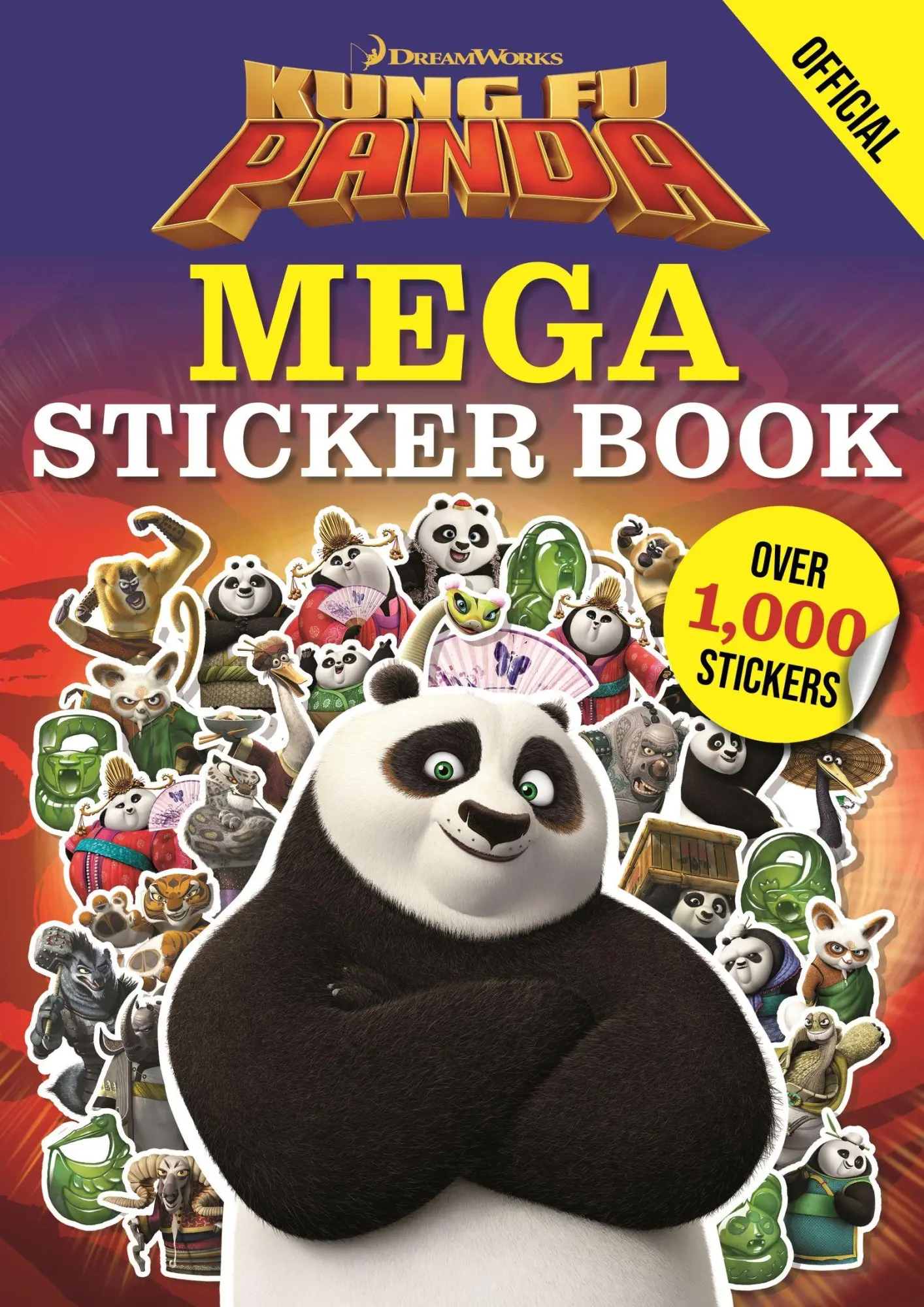 Cover: 9781408375938 | Kung Fu Panda Mega Sticker Book | Official Kung Fu Panda | Taschenbuch